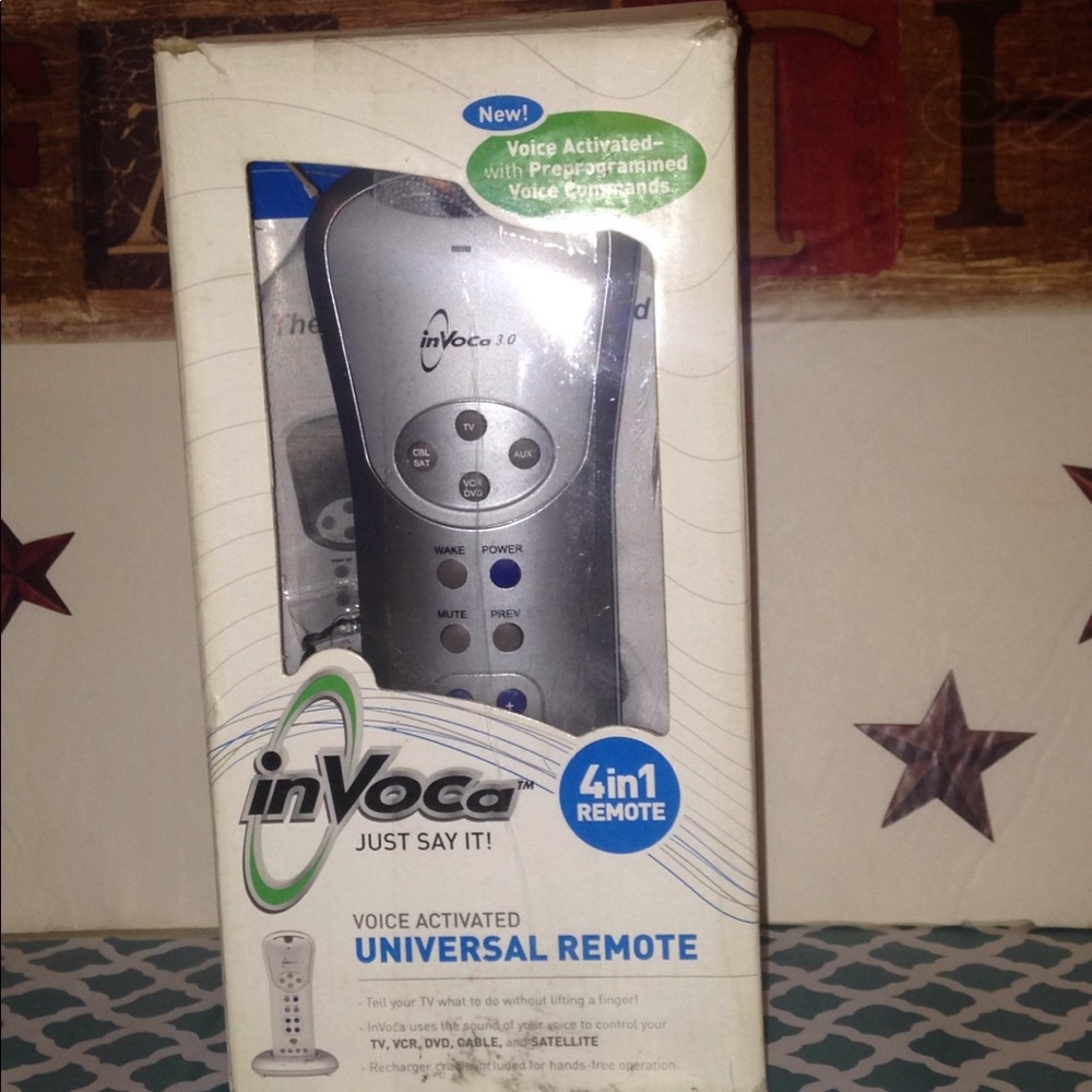 Invoca just say it 4 in 1 universal remote
